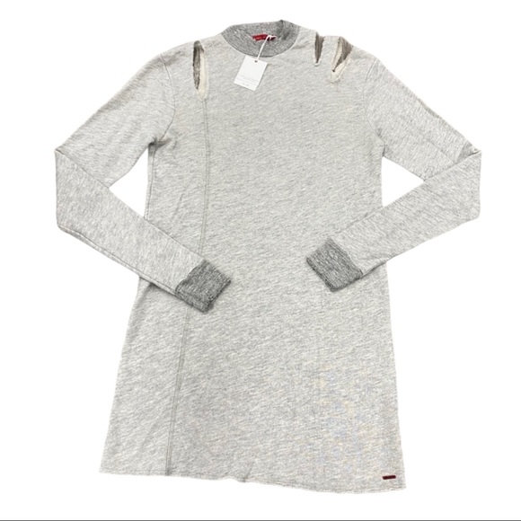 NWT N:Philanthropy Kyra Sweatshirt Dress, Grey - Picture 10 of 13